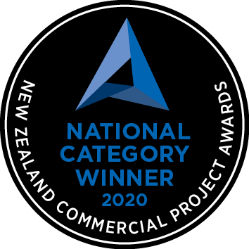 National Category Winner 2020 - New Zealand Commercial Project Awards